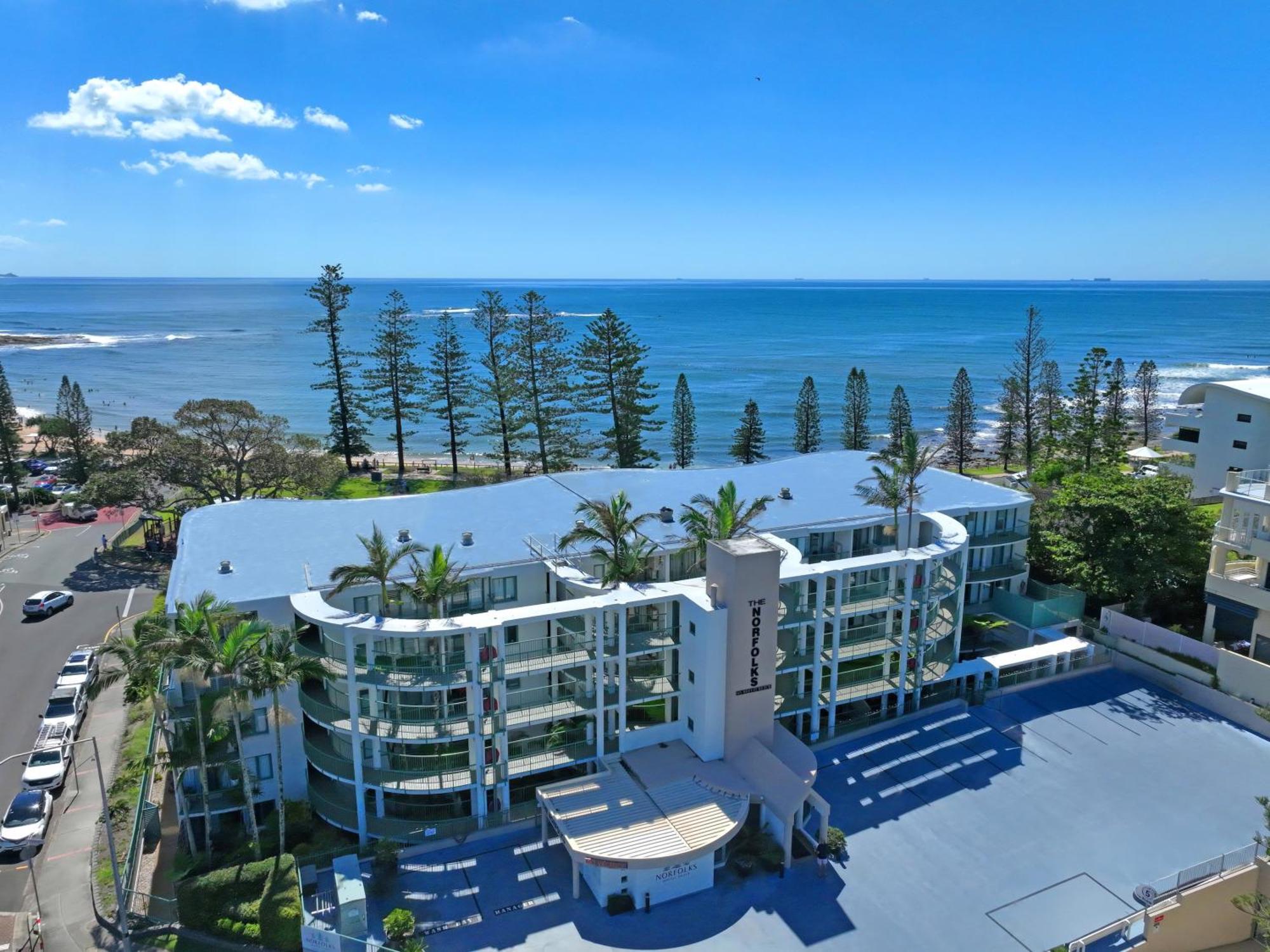 The Norfolks On Moffat Beach Caloundra Exterior photo